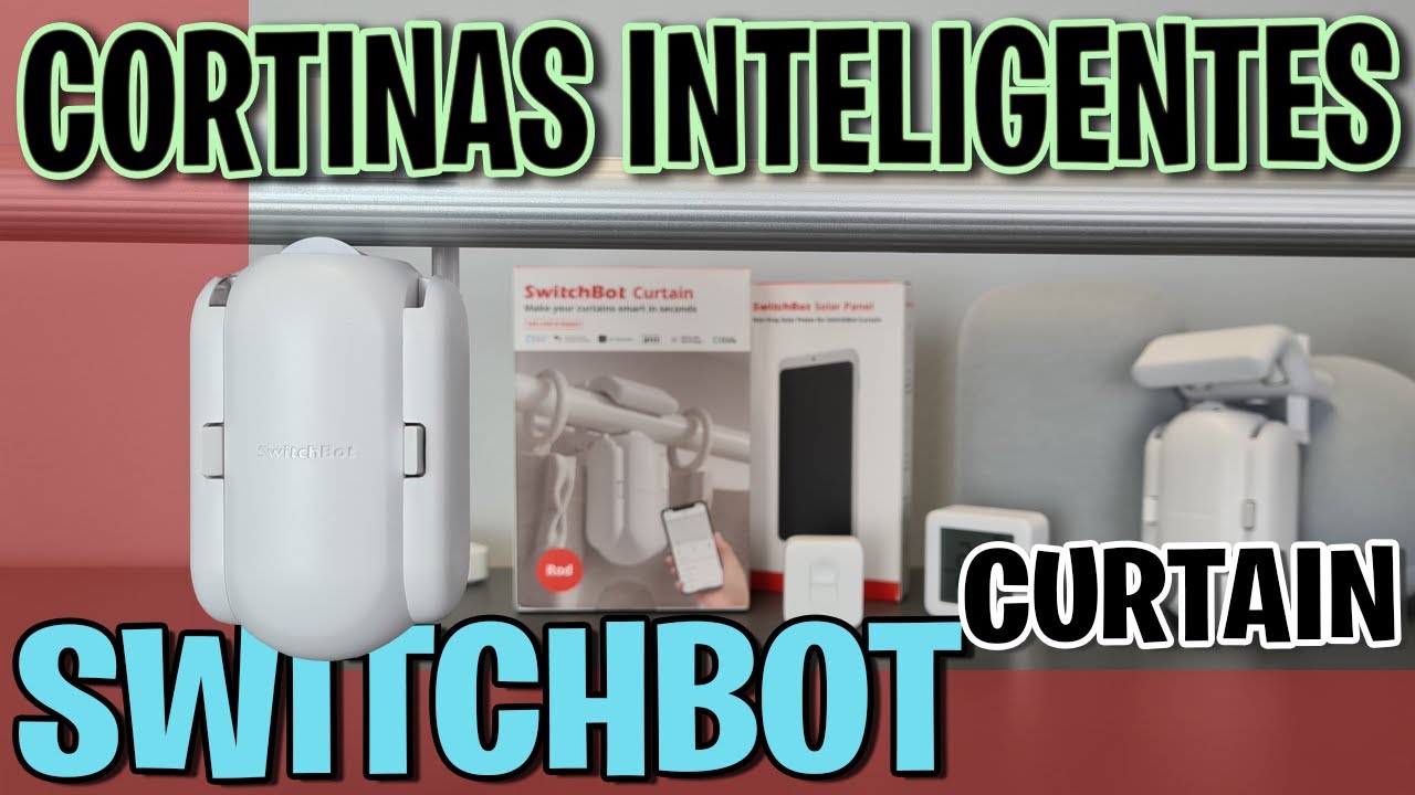 🔴 CORTINAS Inteligentes automáticas con SWITCHBOT Curtain - Alexa y Google