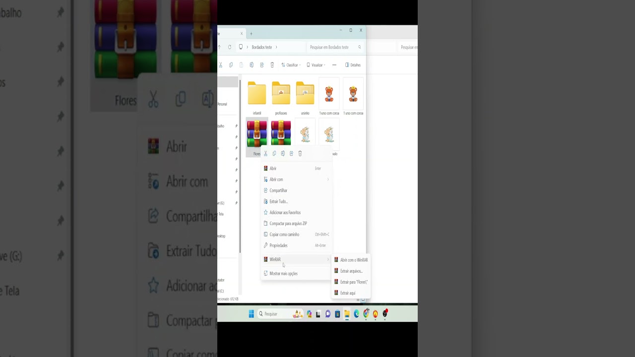 COMO ABRIR ARQUIVO ZIP OU RAR
