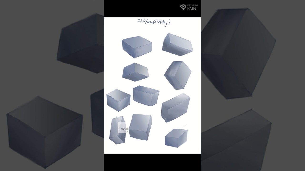 [49day] color cubes ⬜✨