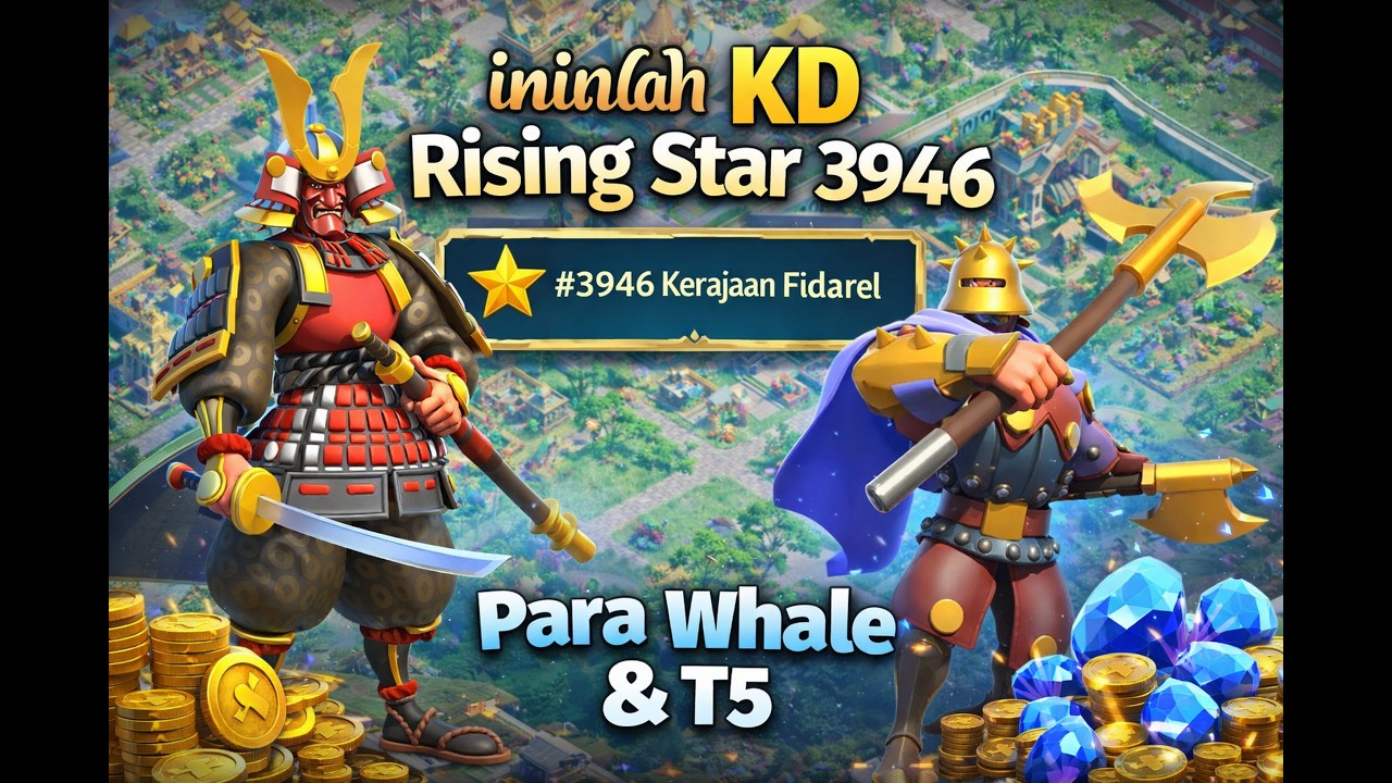 BANYAK WHALE & TIER 5?! KD Rising Star 3946