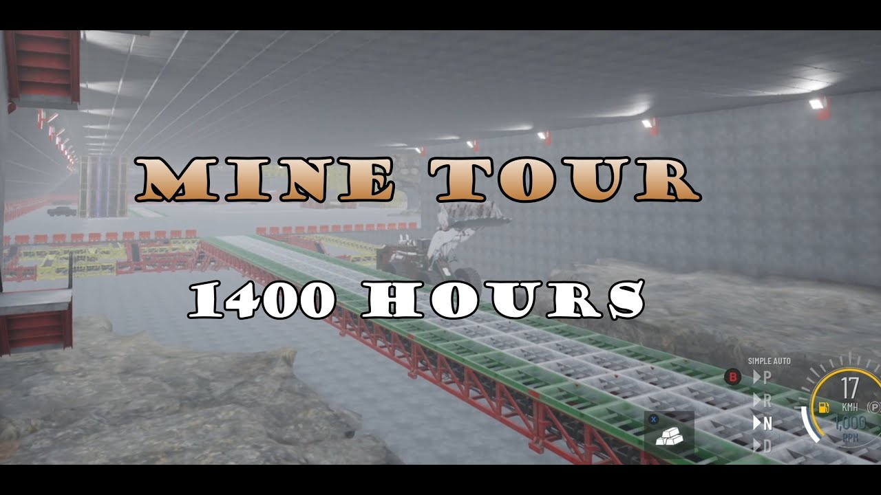 Out Of Ore- 1400h Mine Tour (Unusable Save)