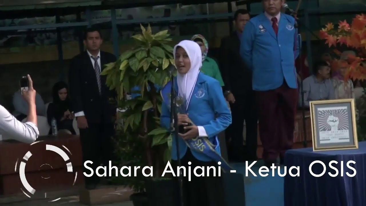 Semua dibuat Takjub !! Sambutan Spektakuler Ketua OSIS SMA GIS