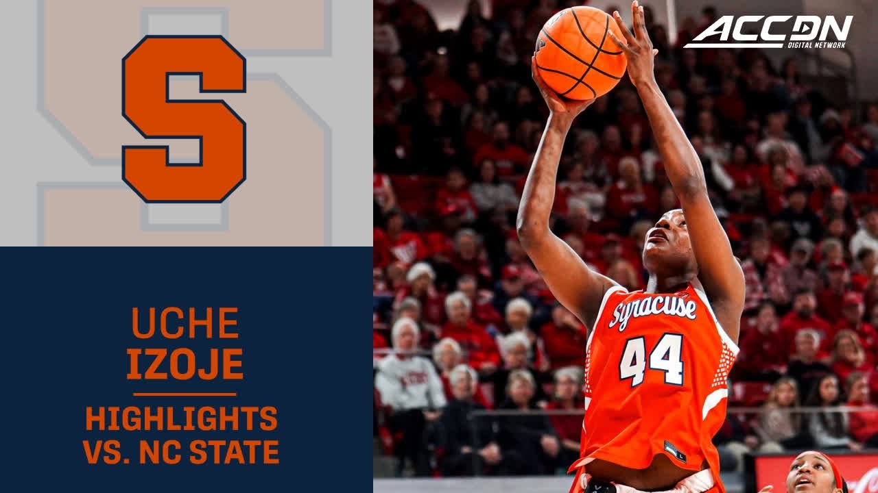 Syracuse's Uche Izoje Highlights vs. NC State
