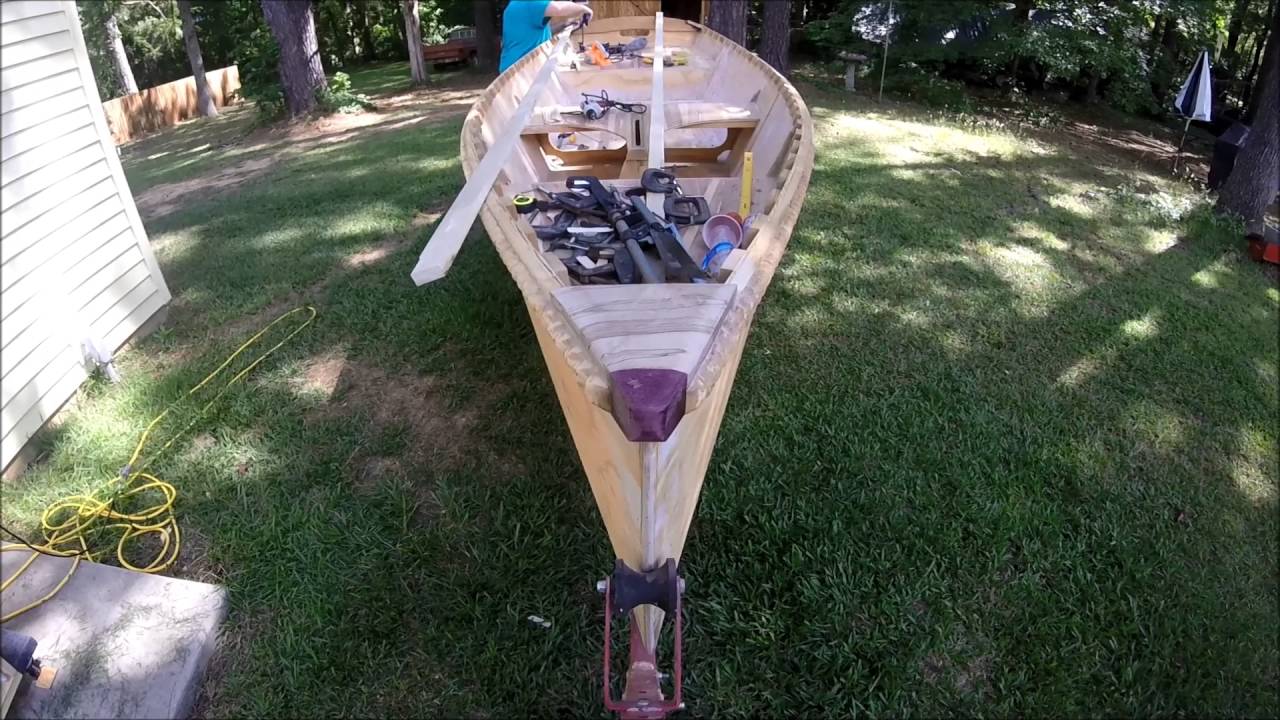 A Non-Traditional Goat Island Skiff So Far