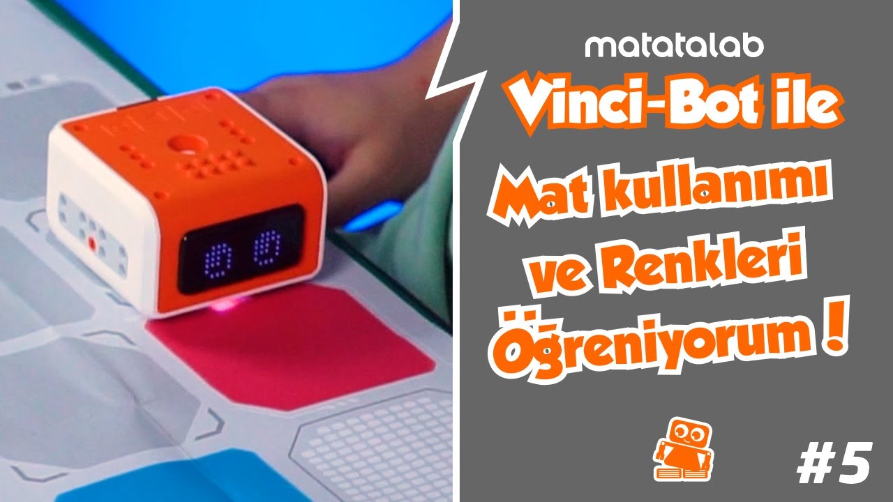 VinciBot'un Gelişmiş ve Eğitici Hünerleri... - VinciBot ile Robotik Kodlama Öğreniyorum #5