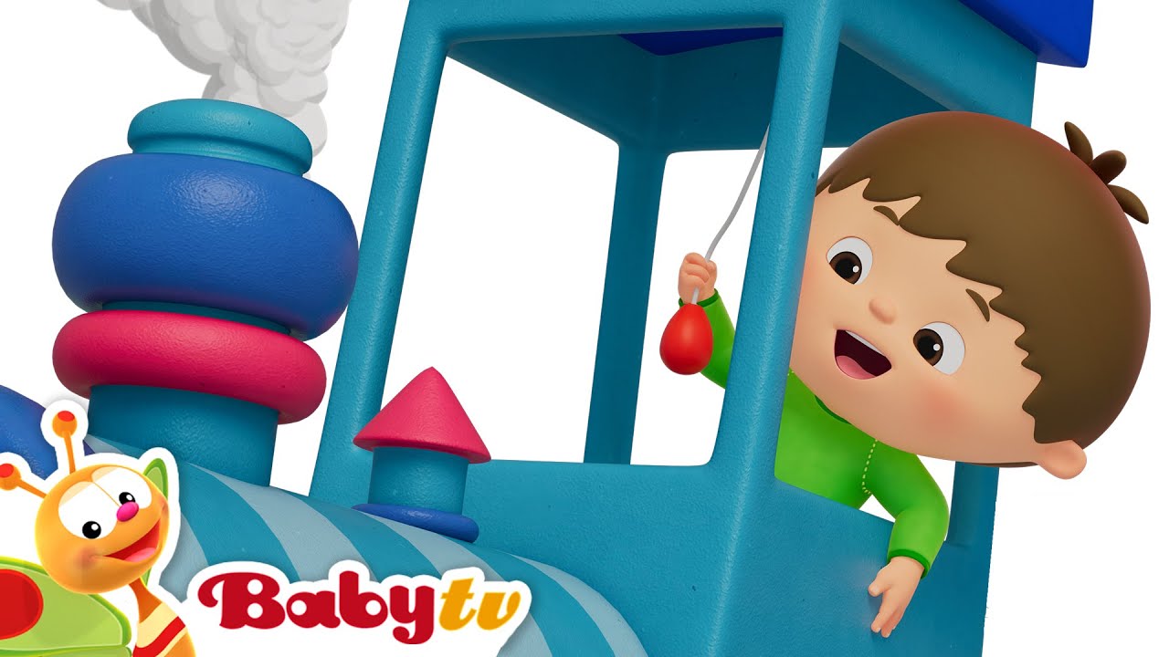 The Number Train | Counting Song | BabyTV Kids