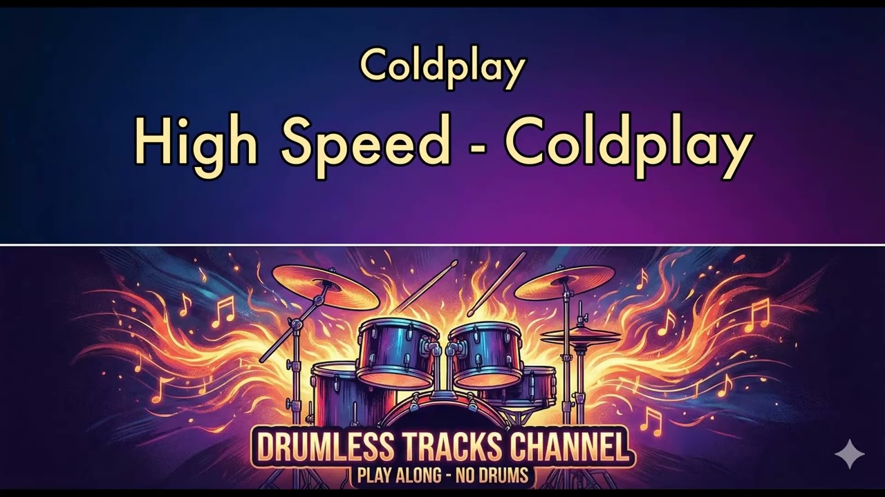 Coldplay - High Speed - Coldplay - Drumless
