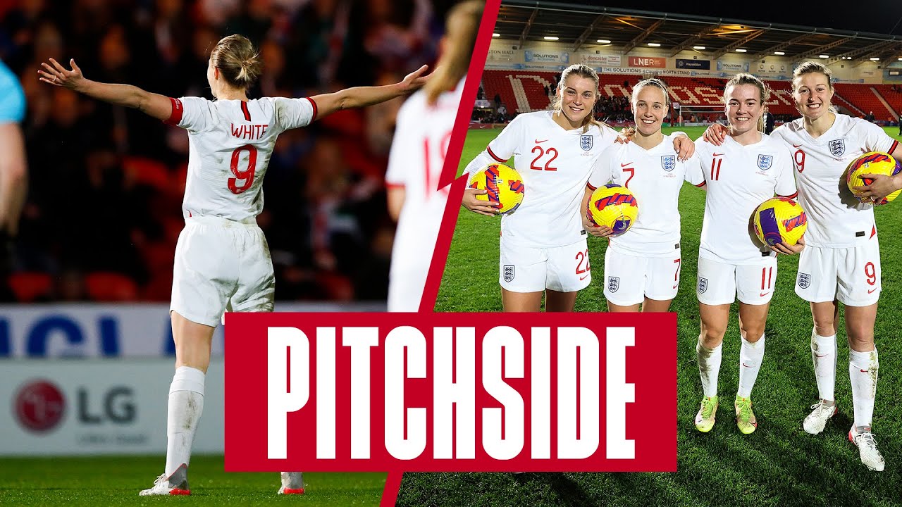 Relive All TWENTY Goals & The Unseen Action Up Close Against Latvia | Pitchside