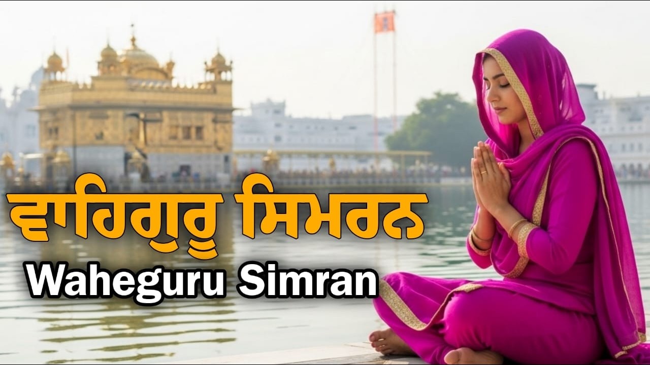 Waheguru Simran | ਵਾਹਿਗੁਰੂ ਸਿਮਰਨ | Waheguru Relaxing Music #waheguru #relaxing #waheguruji #wahguru