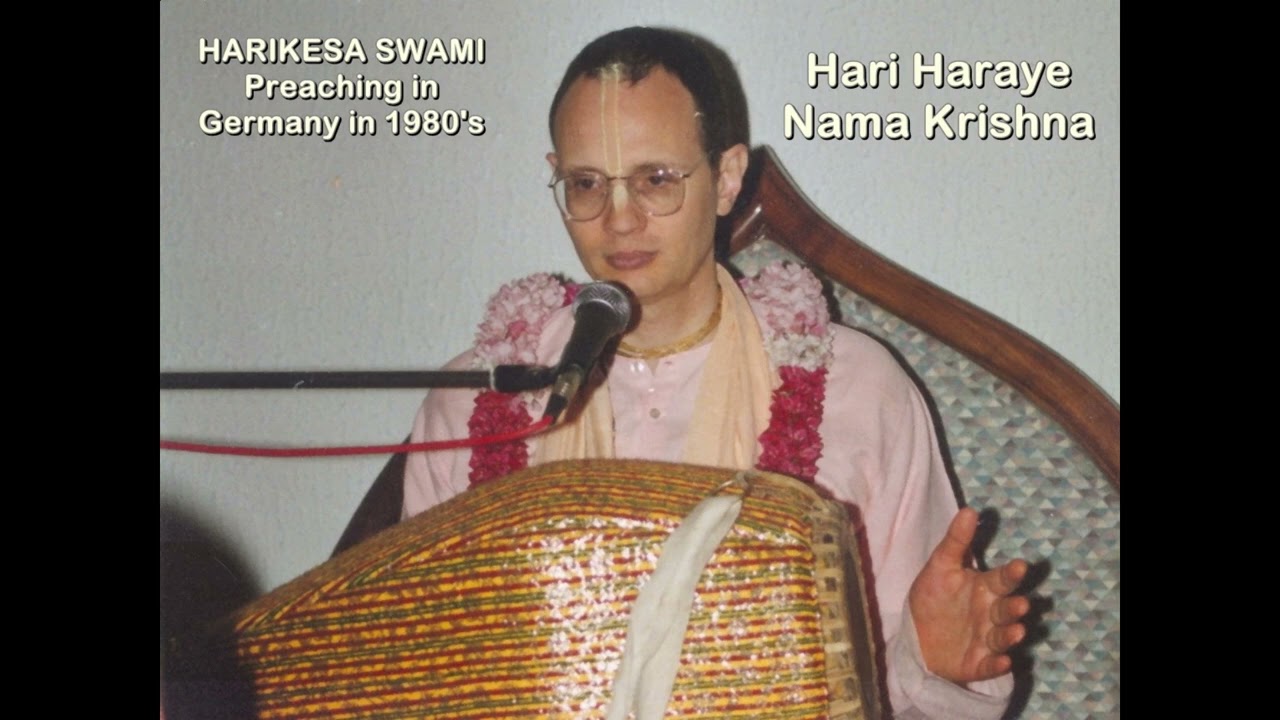 Harikesa Swami' Bhajans in Germany &ndash; Hari Haraye Nama Krishna