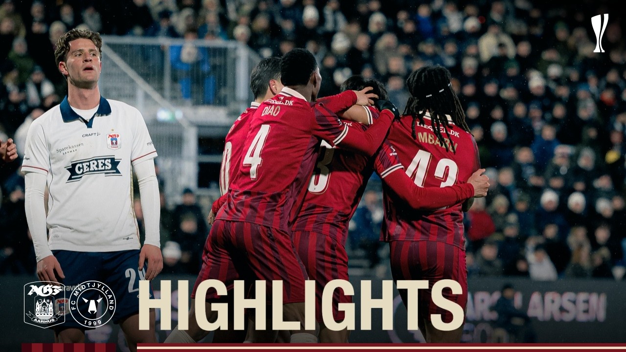 Semi-final first-leg! | AGF 0-1 FCM | Pokalen 25/26