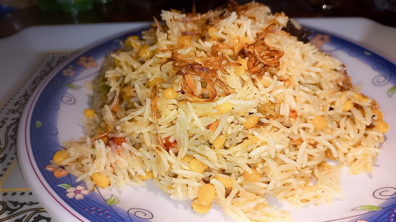 Chana Daal Pulao | Kabuli | Behtreen Chana Daal Pulao Recipe #foryou #recipe #pulao #foodie #rice 