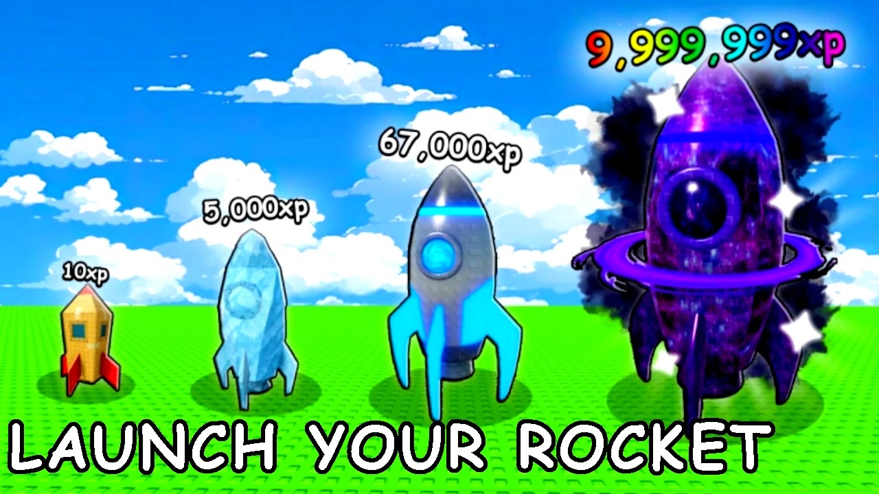 Max level Rocket in Roblox Launch Your Rocket