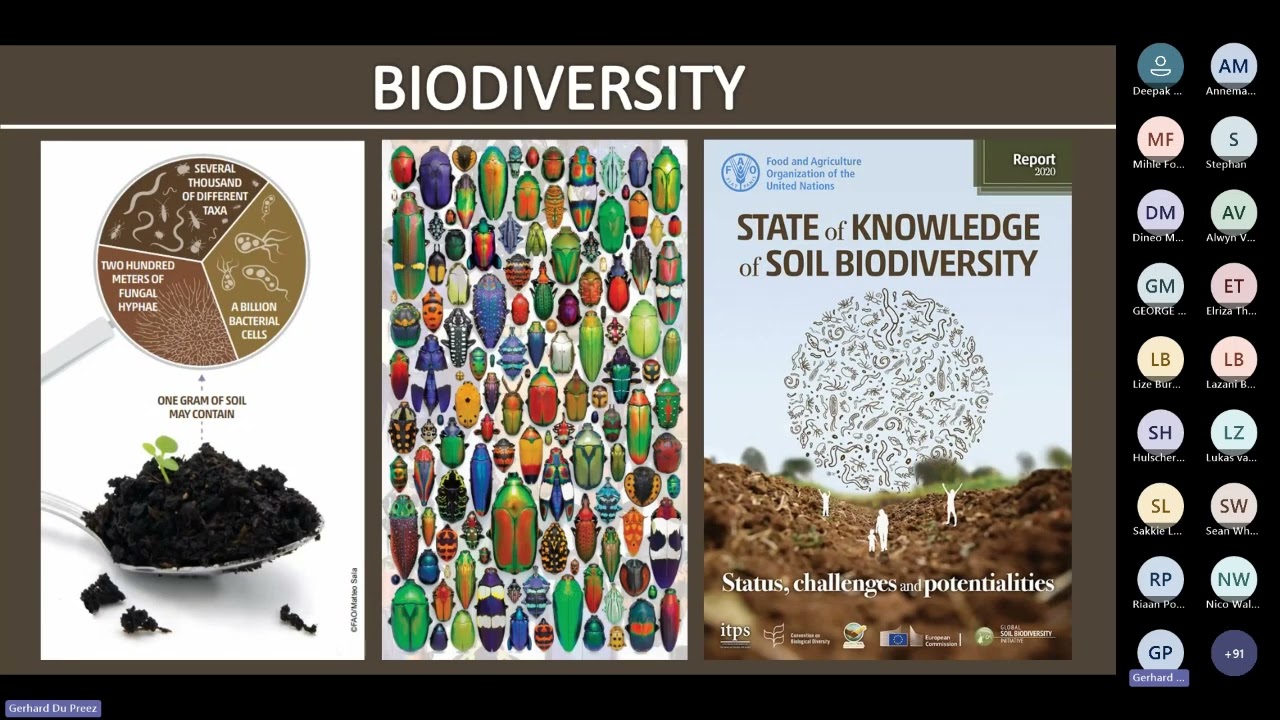 CropLife SA Webinar: Soil Health and the Biodiversity that Supports it