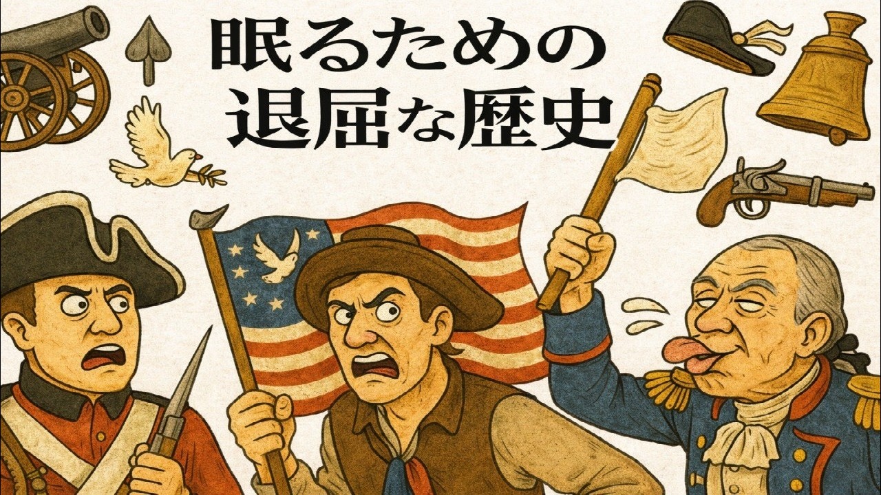 アメリカ独立革命 ― 自由を求めた血の闘争｜💤 眠くなる退屈な歴史