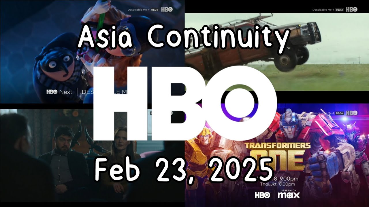HBO ASIA Continuity | Feb 23, 2025