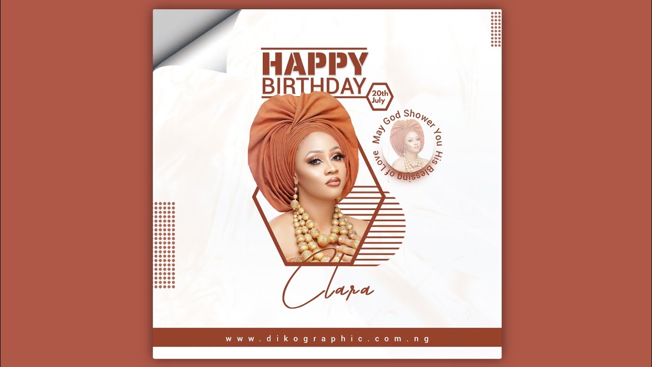How to Create Birthday Flyer on Smartphone using Pixellab | PixelLab Tutorial