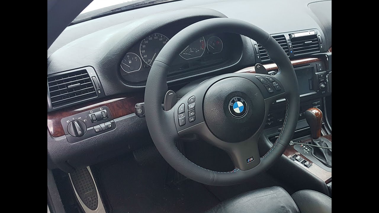 DIY: BMW E46 SMG PADDLE SHIFTERS INSTALL ON STEPTRONIC