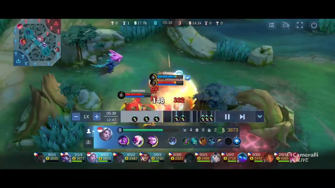 👤🏅Mobile Legends : Martis (jungle) gameplay by Cheesecake 