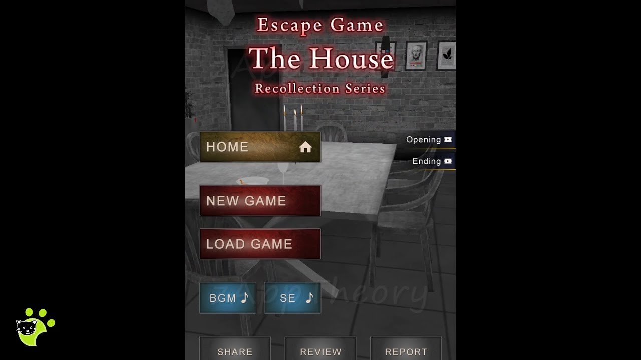 The House Recollection Series Escape List 忘却の家 脱出ゲーム Walkthrough (APP GEAR Mina Imachi)
