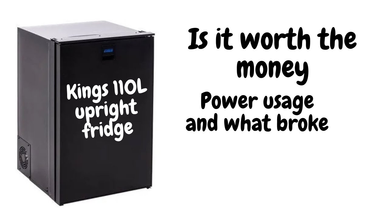 are upright fridges worth the hype. reviewing our kings 110L upright fridge the good and the bad