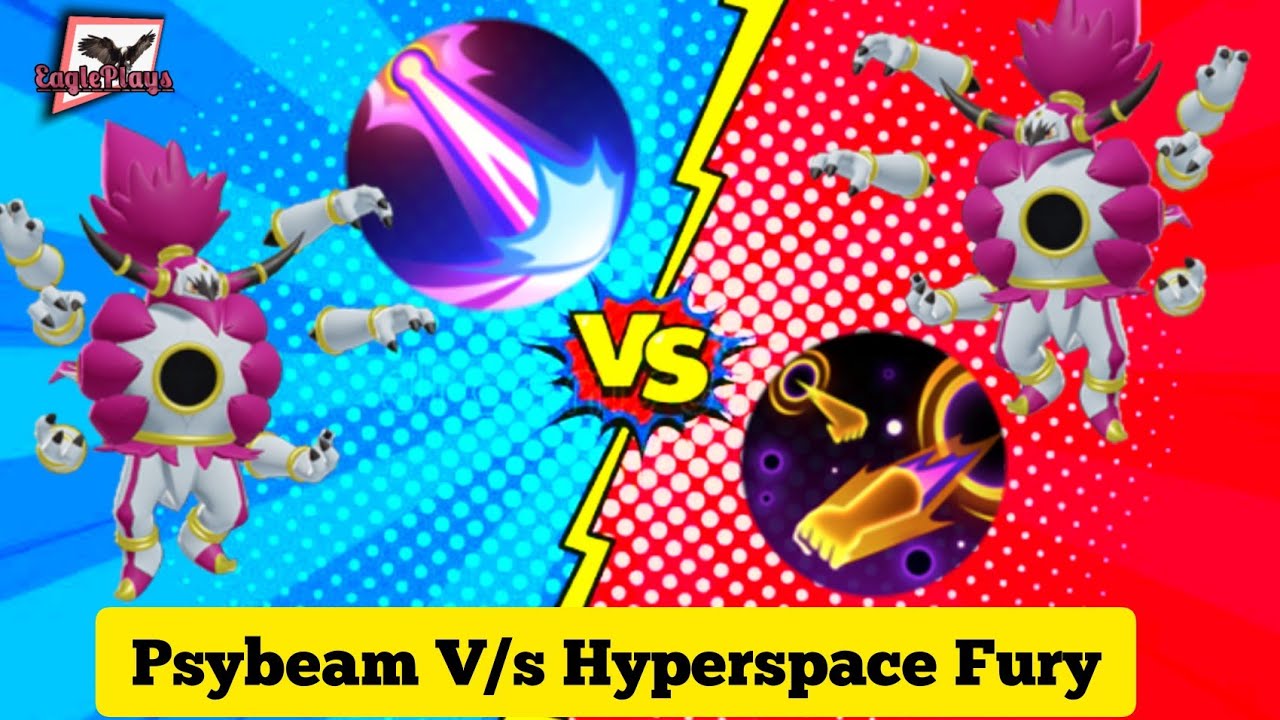 Hoopa Unbound Moves Comparison 🔥