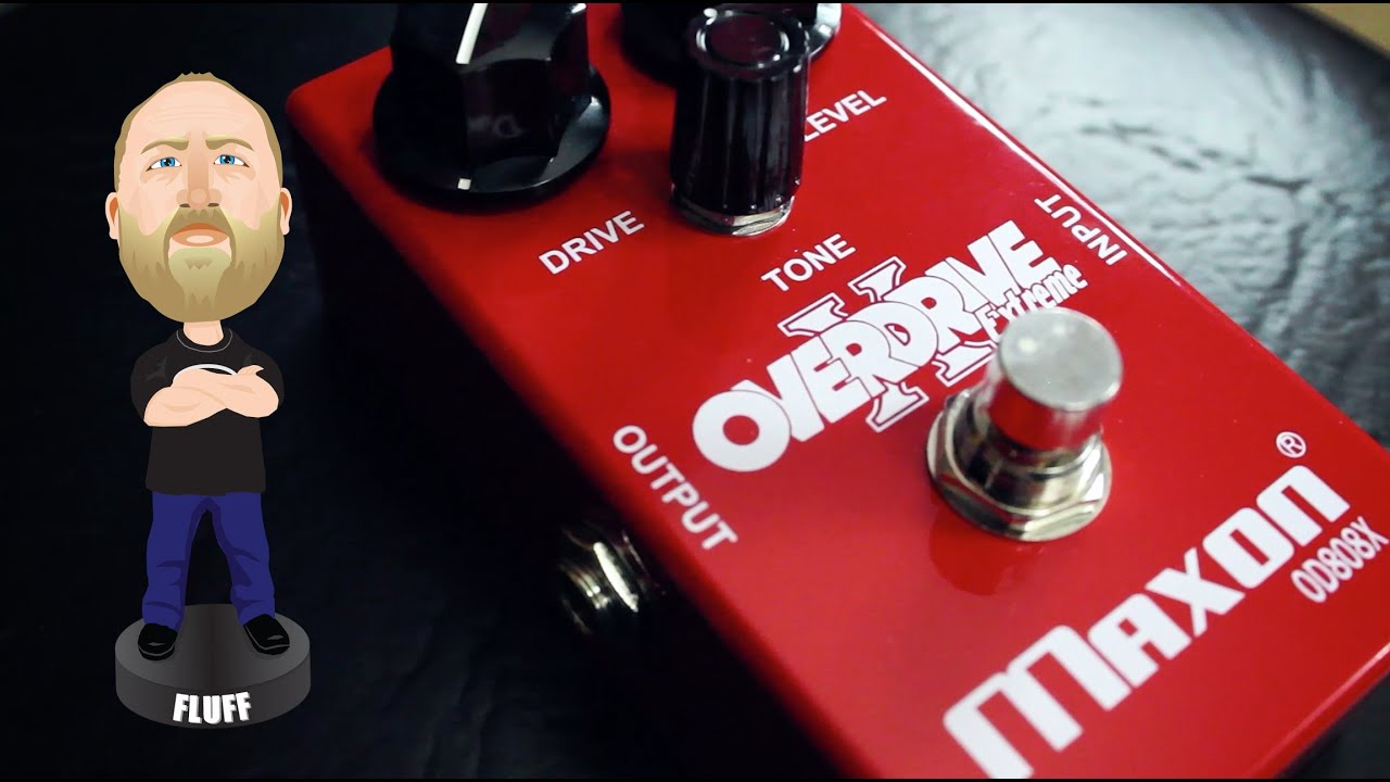 Maxon OD808X Overdrive - Demo