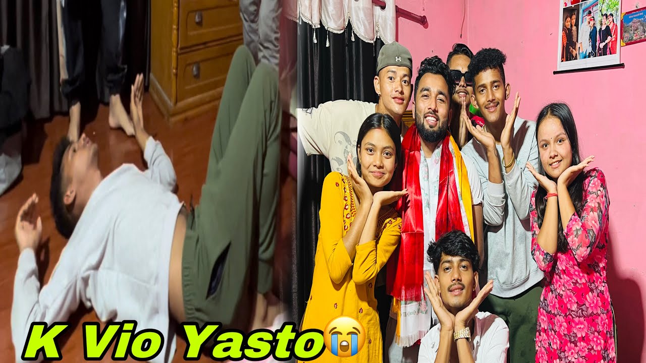 K vio yasto chaurey lai 😭congratulations Ranjit dai 10k subscribers 🥳@Crazy_entertains