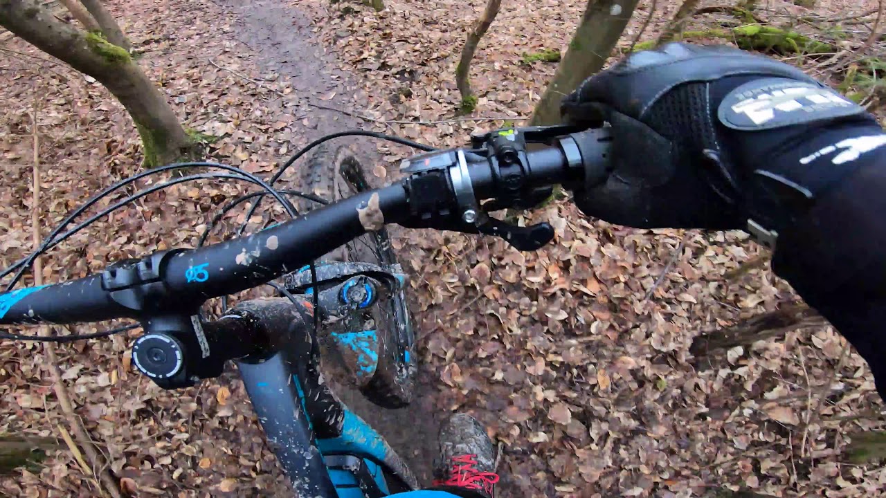 Rucksacktrail / Marchtrail im Februar, eine Schlammschlacht