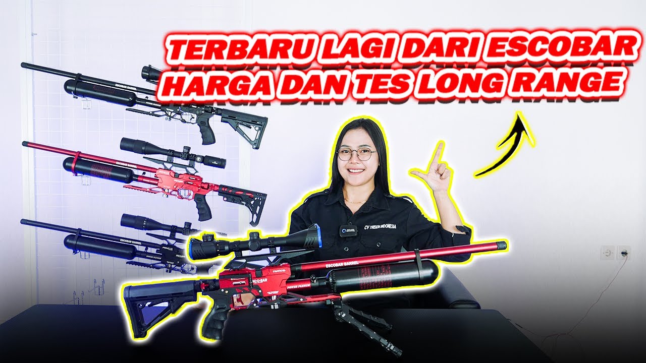 TERBARU LAGI!! TES AKURASI SENAPAN PCP PREDATOR ESCOBAR AIRRIFLE POWER PLENUM SILINDER 2025‼️