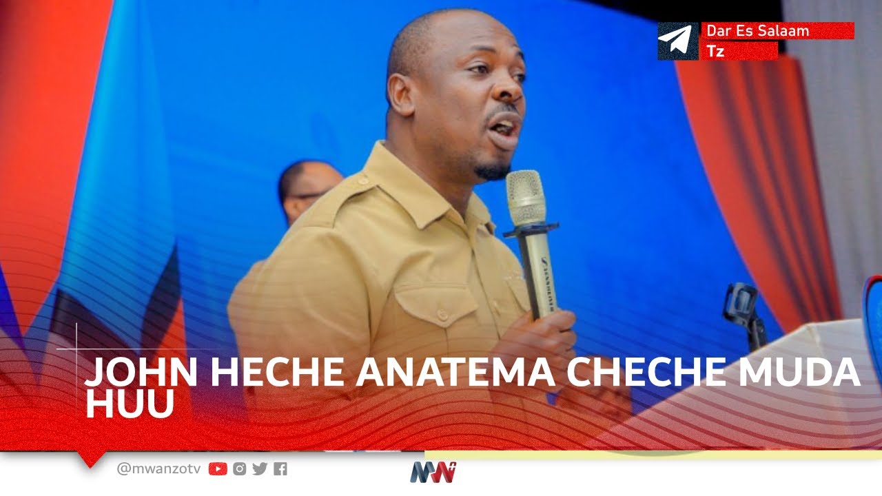 #LIVE: JMAKAMU MWENYEKITI WA CHADEMA ANATEMA CHECHE MUDA HUU, ANATOA MSIMAMO MZITO