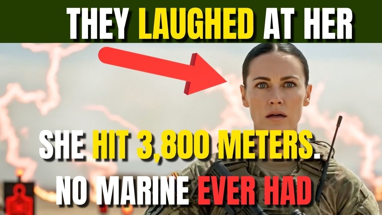 They Laughed at Her on the Firing Line. Then She Hit a Target No Marine Had Ever Touched. 🫡