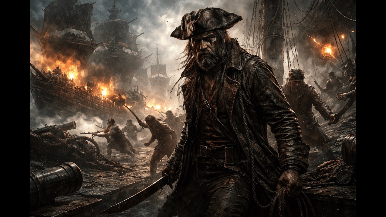 Пірати без берега | Dark Pirate Folk Rock | Brutal Sea War Song