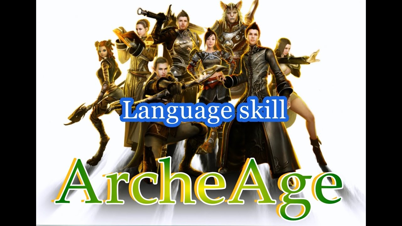 ArcheAge - How to speak and learn other languages - tutorial