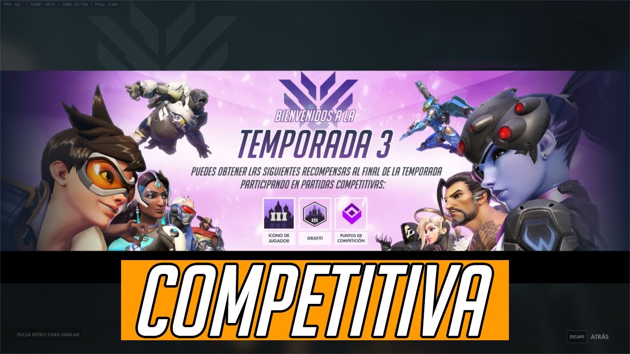 Como Ganar un partida Competitiva en 10 Minutos (Overwatch)