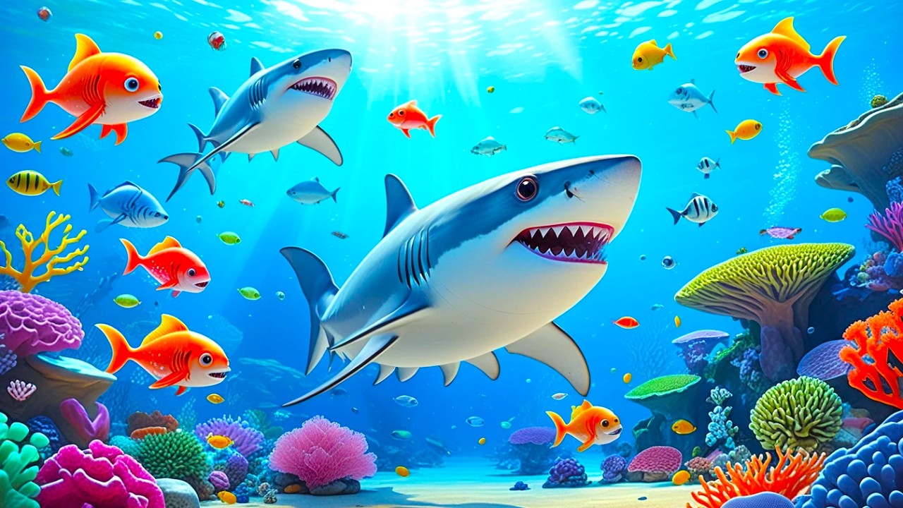 The Best 4K Aquarium 🐠 Explore the Stunning World of Sea Jellyfish and Beautiful Coral Reef Fish.#76