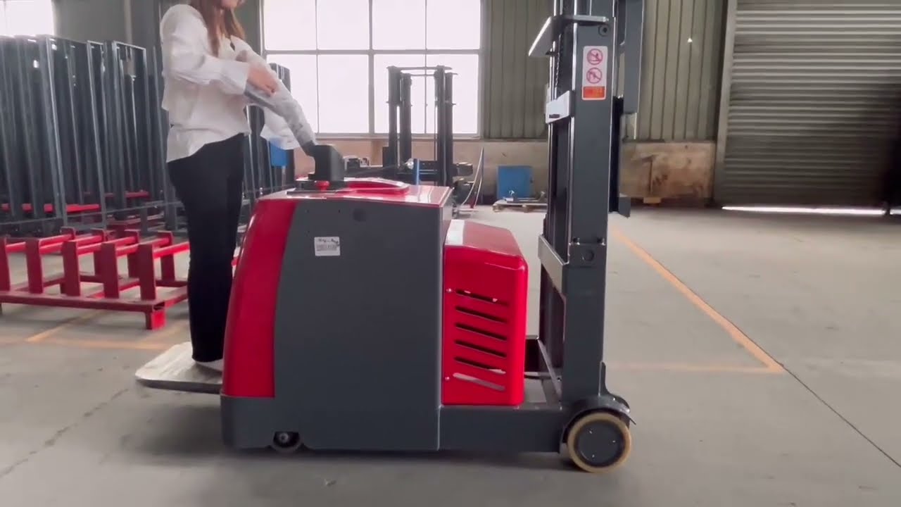 【Kinlift Forklift】The KLA-E short-wheelbase counterbalanced forklift from KINLIFT Forklift