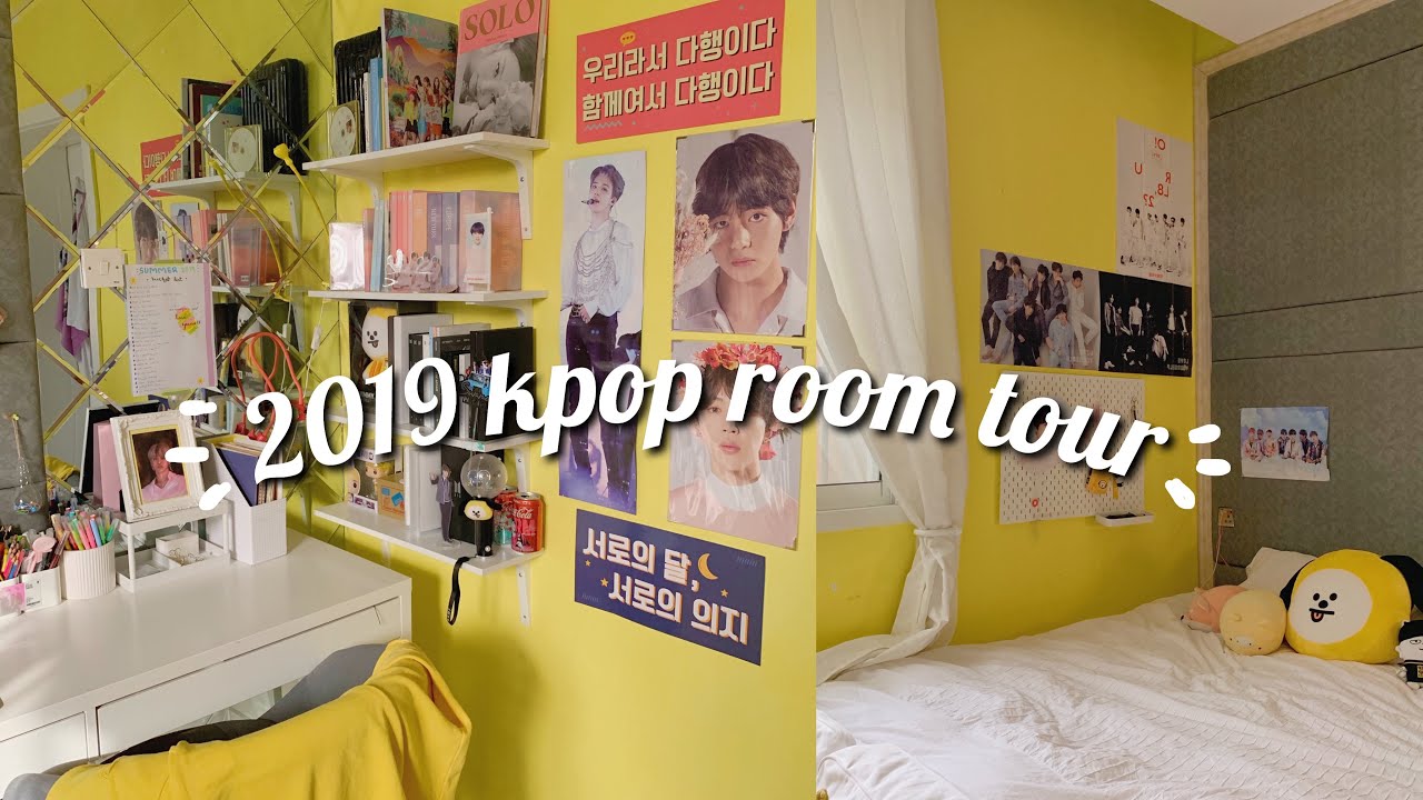 2019 kpop room tour (mostly BTS)