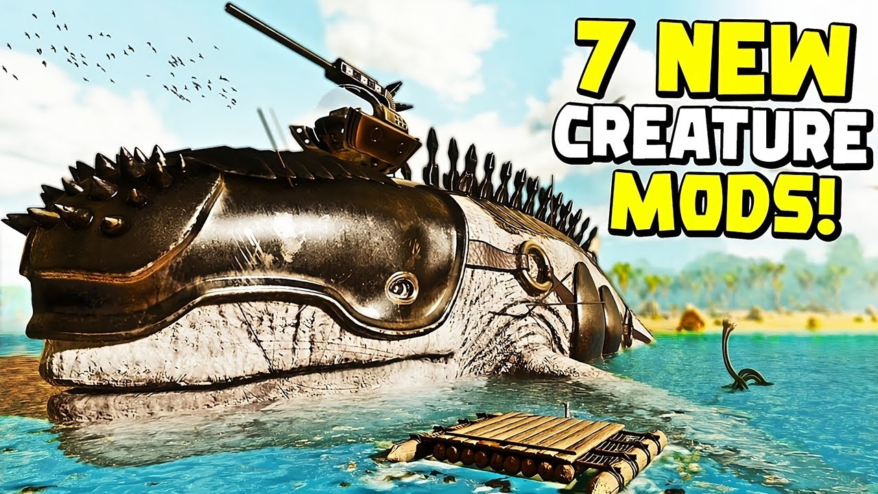 7 NEW CREATURE MODS | Ark Survival Ascended