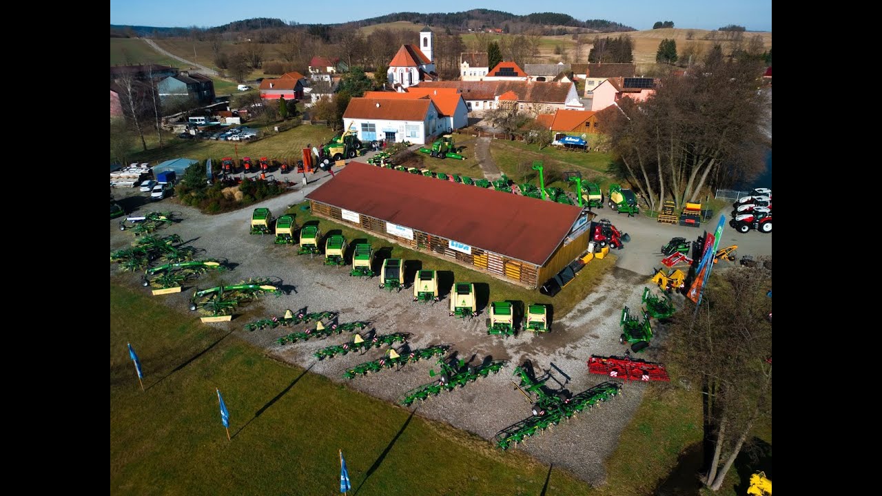 Jarní výstava LIVA 2025 - pohled z dronu