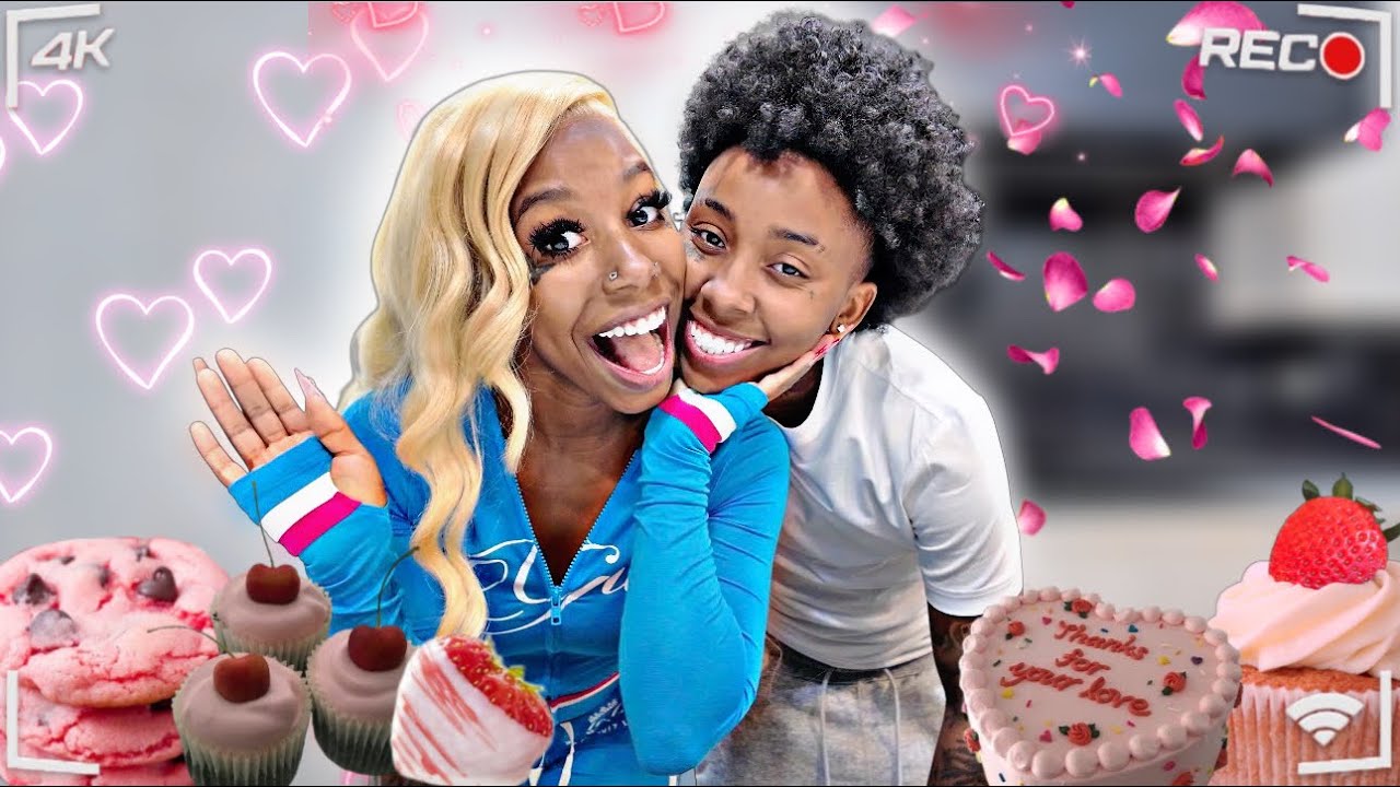 EATING ALL VALENTINES DAY CANDY 😍💕!! 