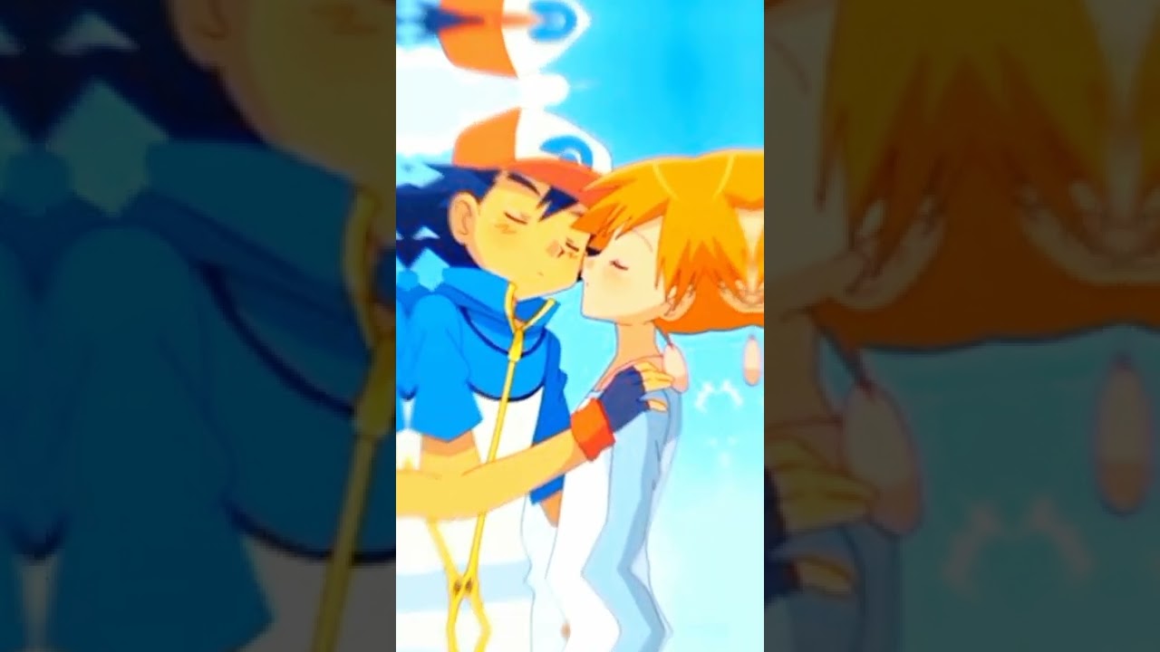 Ash x Misty #pokemon #viralshorts #satokasu #pokeshipping #ashxmisty #animecouple #anime