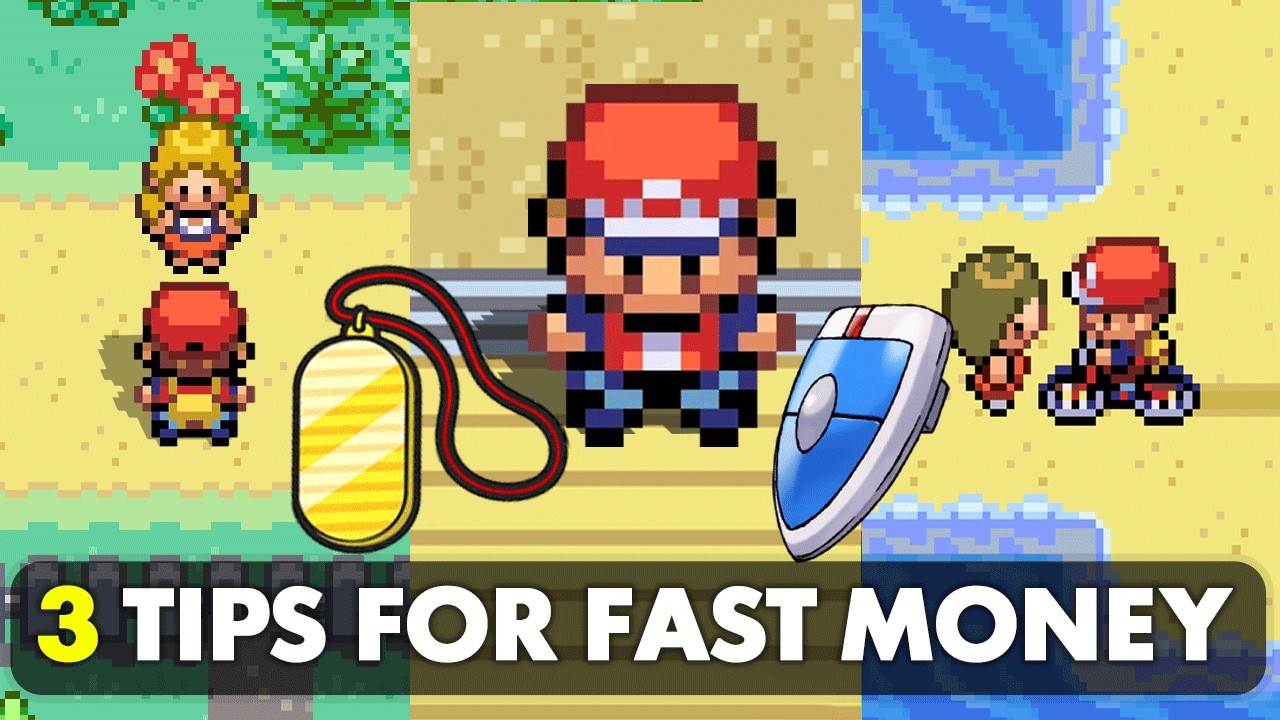 3 FAST & EASY UNLIMITED MONEY in Pok&eacute;mon FireRed & LeafGreen (Guide)