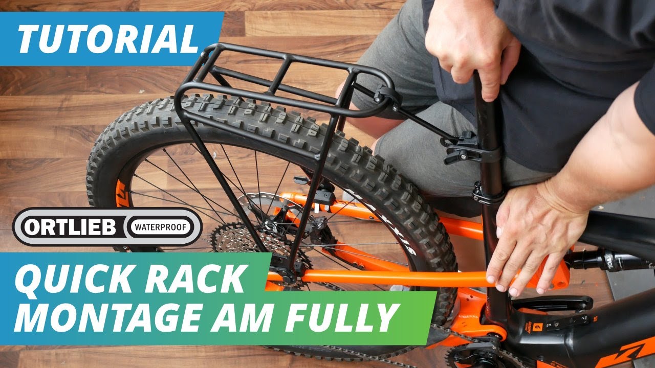 Ortlieb Quick Rack - Gepäckträger für Montage am eMTB Fully | Elektrofahrrad24.de