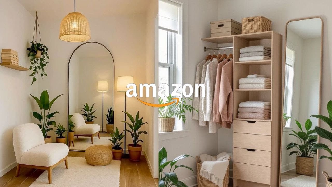 Amazon Finds For Tiny Apartments & Small Spaces That Will Upgrade Your Space!