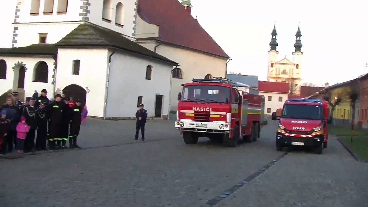 Odovzdanie hasičskej techniky DHZ Podolínec