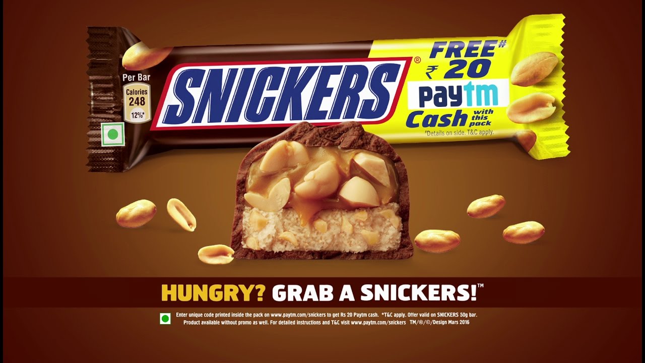 SNICKERS PAYTM PROMO TVC - HINDI
