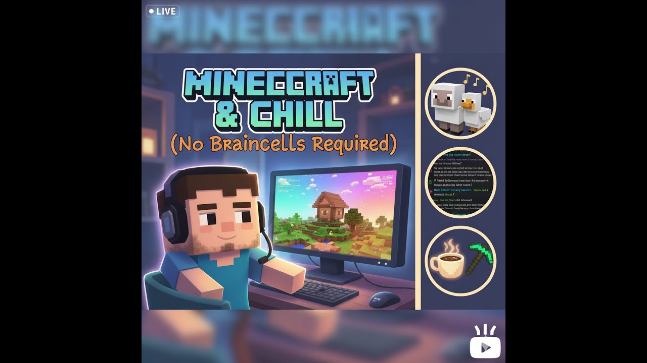 Minecraft & Chill (No Braincells Required)