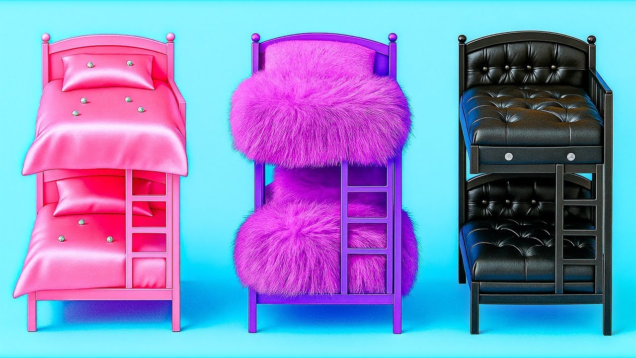 БЮДЖЕТ против РОСКОШИ Секретная Комната! ✨🏠 Переделка Спальни своими руками