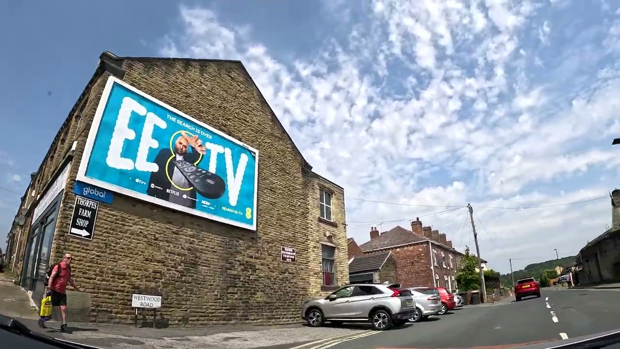 CAR CAM - High Green 1 - Sheffield - 4K